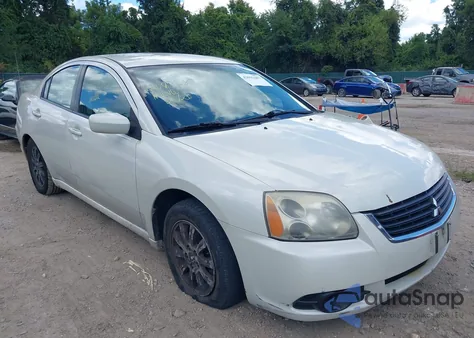 2009 Mitsubishi Galant Es/Sport Edition from USA, damaged, VIN 4A3AB36F19E033663